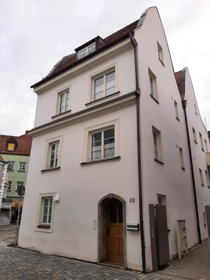 Apartamento Zentrale Lage I Historisch I Parkplatz I Fahrradkeller Straubing Exterior foto